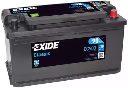 Стартерная аккумуляторная батарея EXIDE EC900